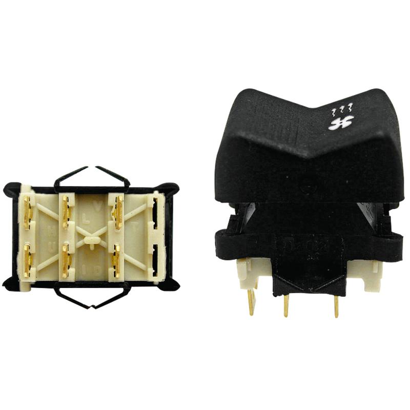 Toggle switch, fan switch 0-1-2 for Belarus