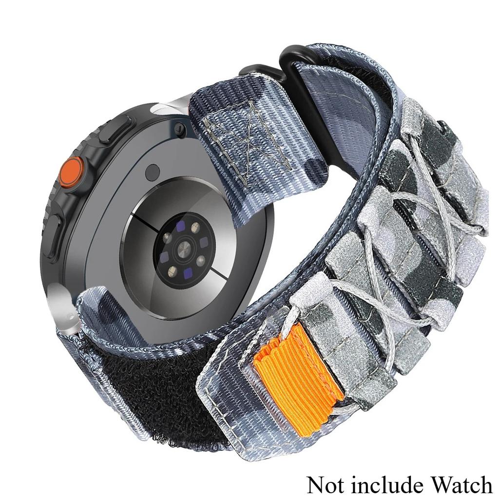 Новый нейлоновый ремешок для Samsung Galaxy Watch 8/8 Classic, сменный браслет, спортивный ремешок для часов Correa для Watch ultra2025/7 47 мм