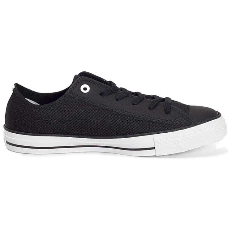 Converse CHUCK TAYLOR Удобные низкие парусиновые кеды для мужчин Черные