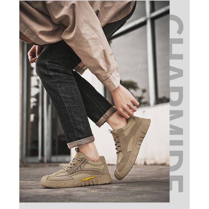 Work Safety Shoes Men Breathable Non Slip Wear Resistant Casual Sneakers