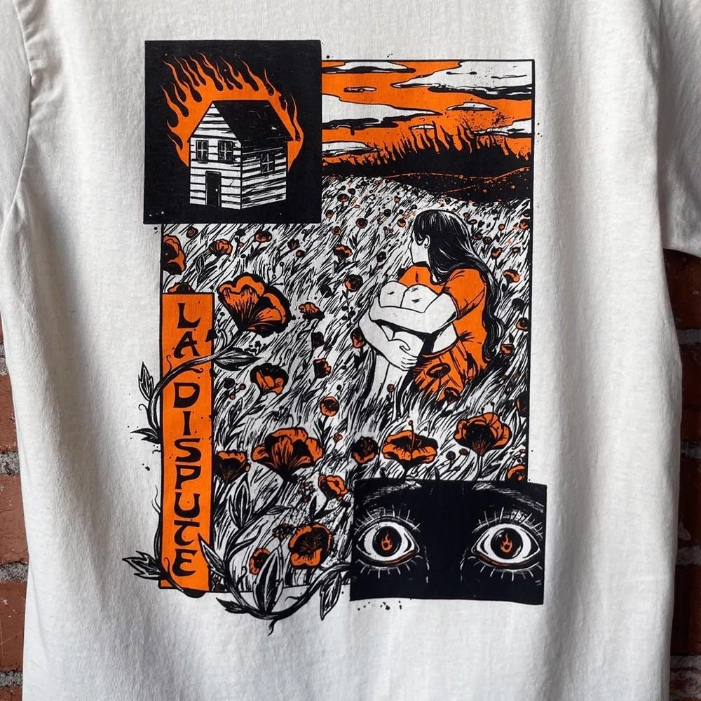 La Dispute Music For Lovers White T-Shirt Cotton Full Size S-5XL HS94 Unisex T-Shirt
