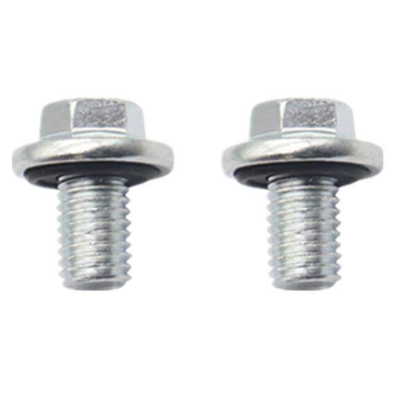 2x Oil Drain Plug Bolt For GMC Buick Cadillac Chevrolet 55577568 W/Gasket US
