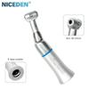 Niceden Dental 1: 1 Slow Low Speed Handpiece Push Button Contra Angle Taking Bur Cartridge