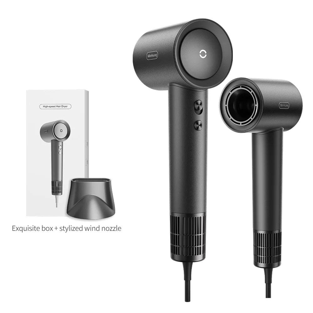 Hair Dryer High-Speed Quick Drying 1600W Air Brush Hairdryer Negative Ions Blow Dryer Professional Strong Power Dryer Salon Tool