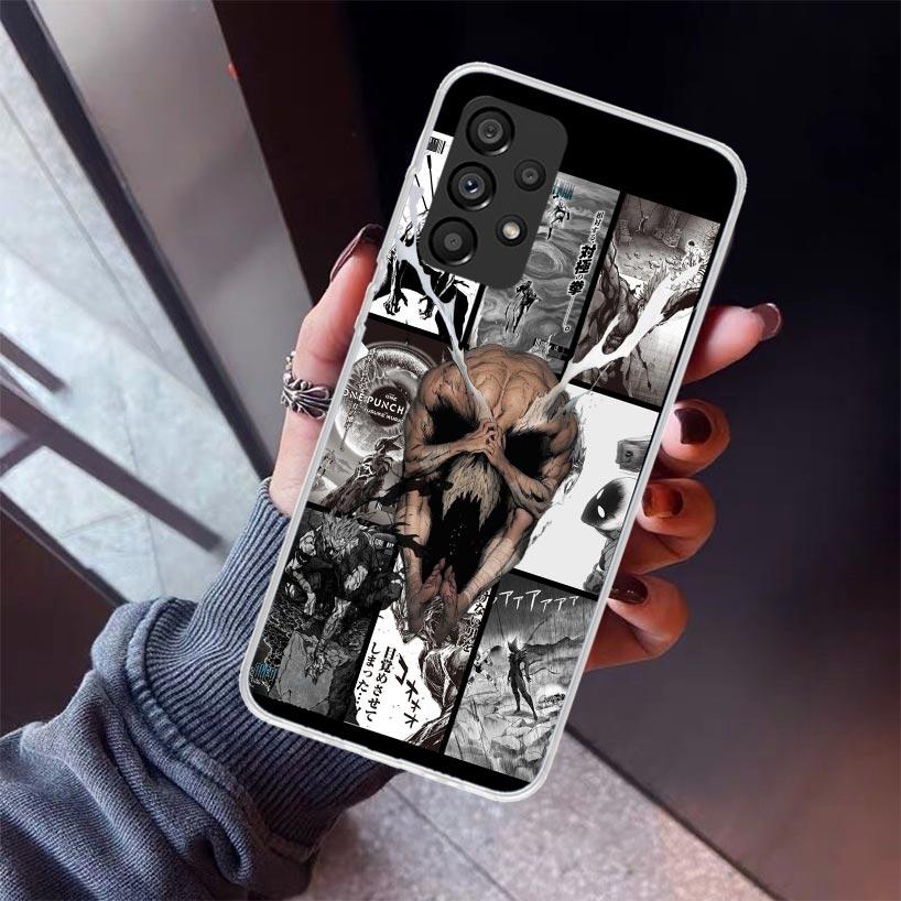 Чехол для телефона One P-Punch-Man Garou для Samsung Galaxy A17 A57 A37 A16 A26 A36 A56 A15 A25 A35 A55 A14 A13 A54 A53 A34 A24 A33 A23