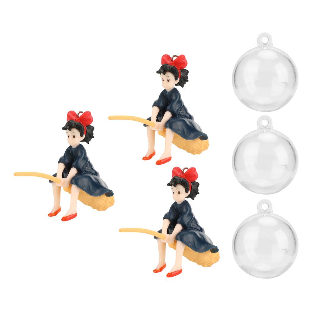 Little Witch Fish Tank Decorations Cute Floating Little Witch Aquarium Decorations for Fish Tank