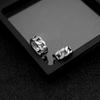 Unisex Punk Disco Titanium Steel Chain Ring