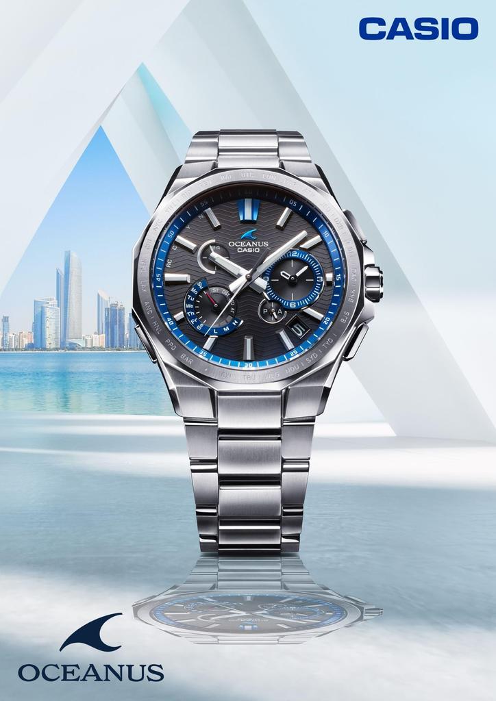 Часы Casio Oceanus (OCW-T6000-1AJF) Мужской серебряный (Официальный японский продукт)