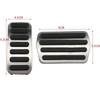 Stainless Steel Foot Rest Pedal Gas & Brake Pedal Anti-slip Pad Cover AT MT For Volvo V40 XC40 C30 C70 S40 GEELY BOYUE