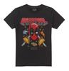 Мужская футболка Deadpool 100% хлопок Мужские футболки Топ Хлопковая футболка с коротким рукавом Tacomania Marvel S-2XL Официальная