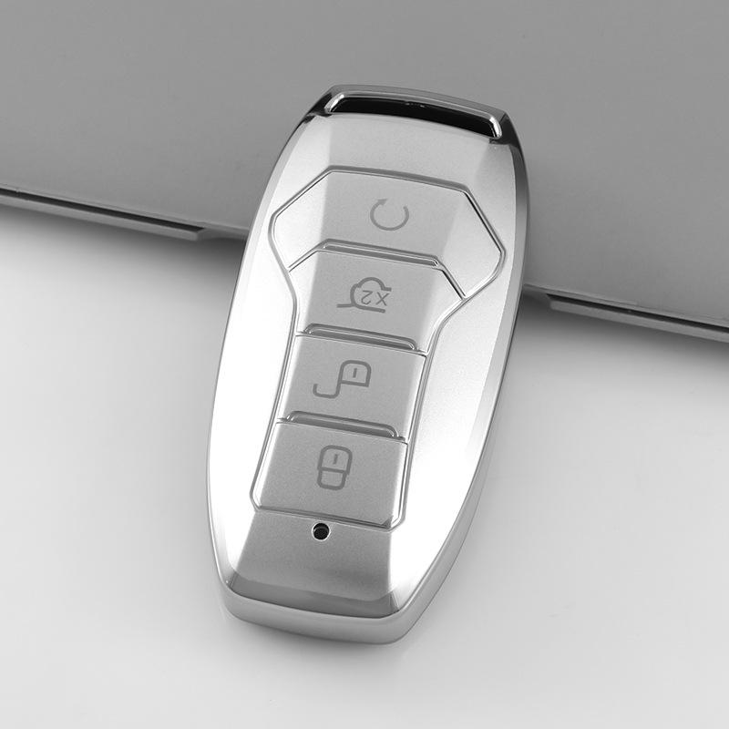 Чехол для ключа для BYD Han, Tang, Song Plus, Yuan DMI, Qin Pro, Song Max, Frigate 9 EV