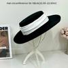 Formal Flat Felt Hat Wide Brim Fedoras Hats New Top Hat for Women  Dress Accessories