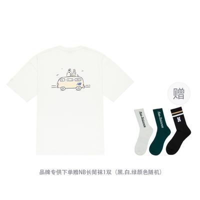 New Balance X PK SHEJISHILIANMINGKUAN Футболка Унисекс Белая NEE26181-IV