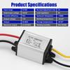 DC /24V - 7.5V Voltage Converter DC 10-30V to 7.5V 3A 22.5W Maximum Power