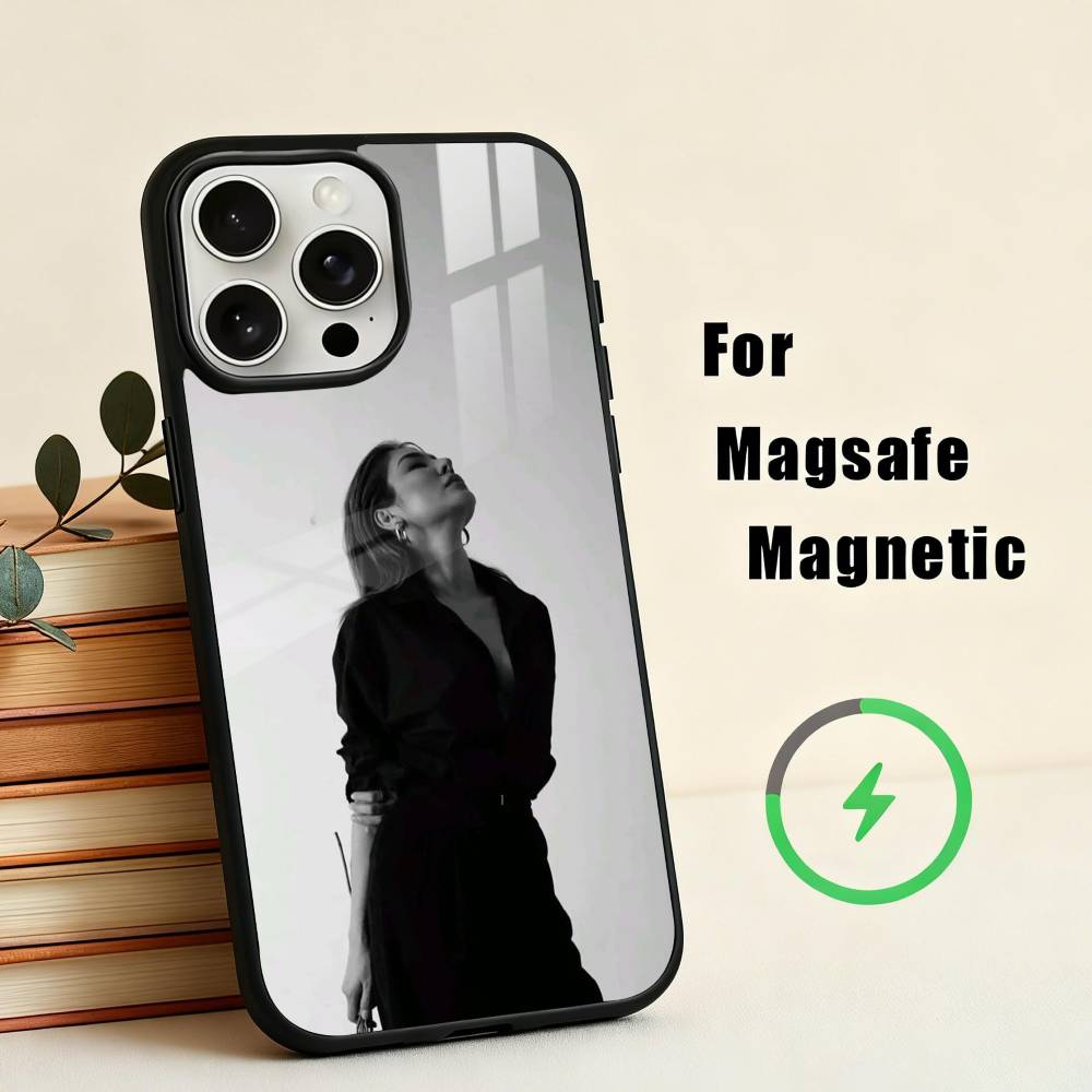 Faye Peraya Malisorn Phone Case For iPhone17,16,15,14,13,12,11 Plus,For Magnetic Wireless Charge Cover