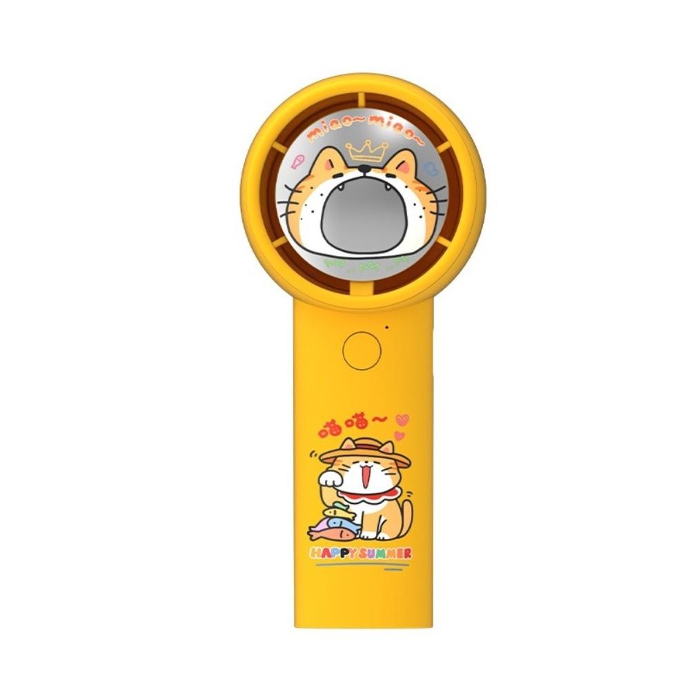 Cartoon Graffiti Turbo Fan 3 Speed Levels Pocket Fan Funny Mini Handheld Fan Summer