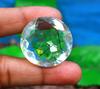 89.25 Carat Attractive Offer Round Shape Yellow Quartz Lab Created Brazil Certified Gemstone SN522