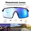 Photochromic Automatic Sports Case Color Changing Day and Night UV400 UV Cloudy Night Blue [Odoland] Sunglasses, Photochromic, Sunglasses, Included,