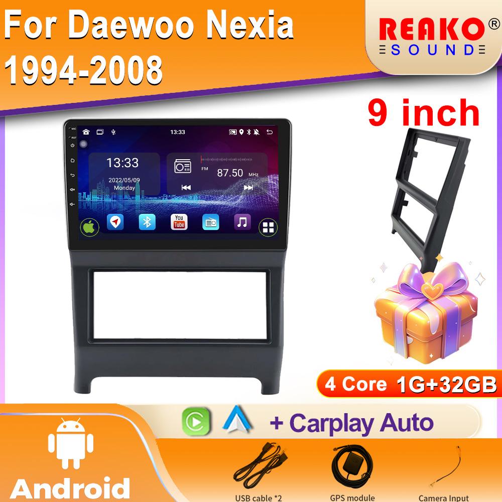 Android для Daewoo Nexia 1994-2008 Автомобильный радиоприемник DSP GPS Мультимедиа Видеоплеер Беспроводной CarPlay Android Auto 2din Stereo