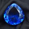 72.40 Carat Natural Blue Tanzanite Pear Shape CERTIFIED Loose Gemstone