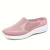 Fashion Women's Sneakers Breathable Casual Shoes Summer Soft Sole Orthopedic Shoes Lightweight Slip On Walking Shoe Non Slip Flat Shoes