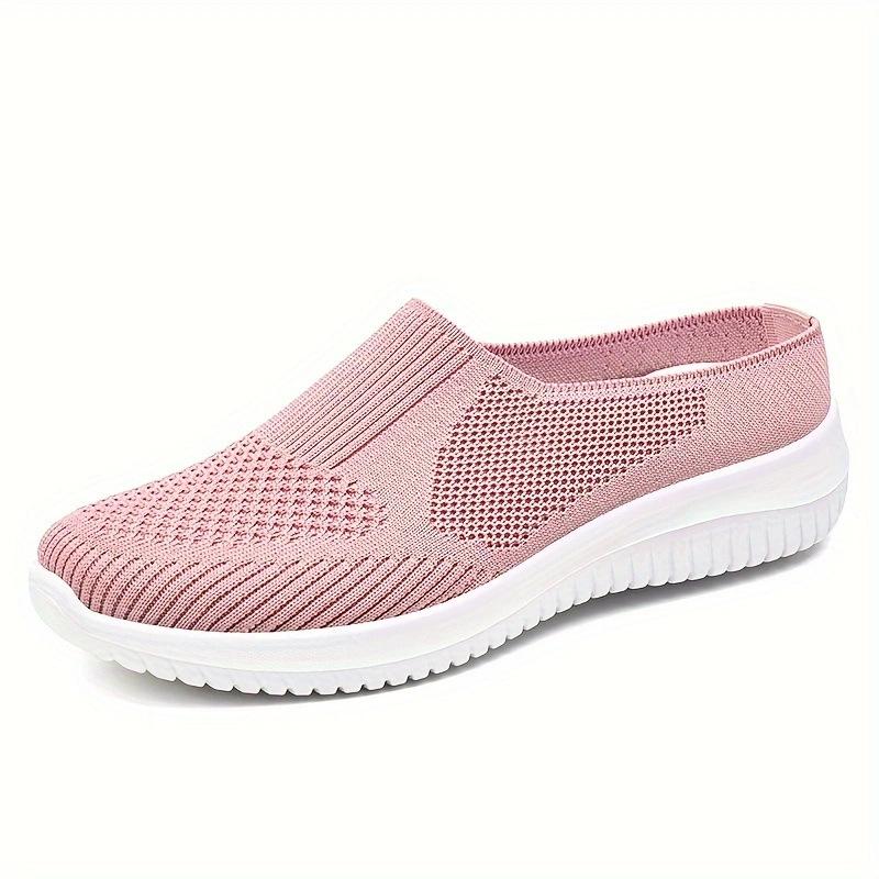 Fashion Women's Sneakers Breathable Casual Shoes Summer Soft Sole Orthopedic Shoes Lightweight Slip On Walking Shoe Non Slip Flat Shoes