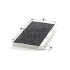 MANN FILTER Filtre D'habitacle CUK5366