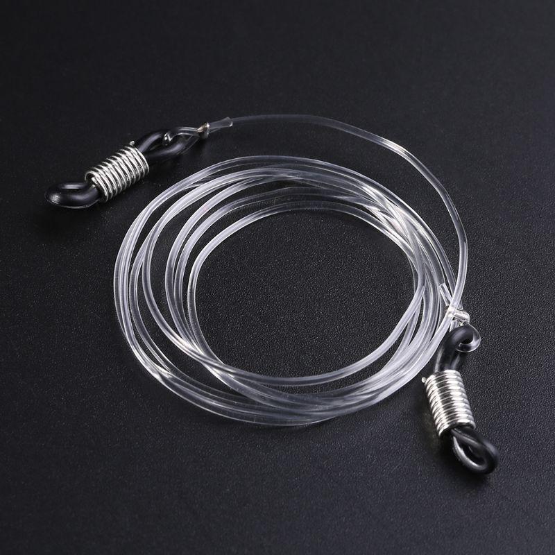 Новые прозрачные очки, противоскользящий ремешок, эластичный шейный шнур, спортивные очки на открытом воздухе, солнцезащитные очки, веревка, держатель