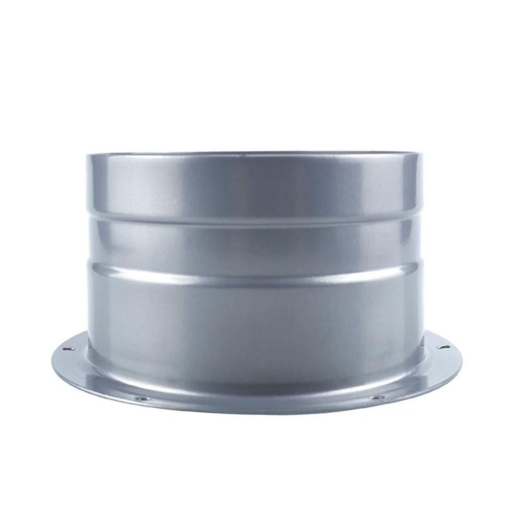 Металлический фланцевый переходник для вентиляционной трубы для внутренних и наружных вентиляционных систем с простой установкой и высокой термостойкостью