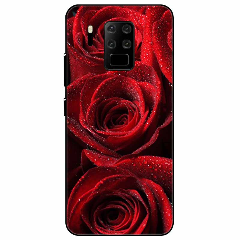Для OUKITEL C18 Pro C21 C21Pro Чехол Силиконовый Черный Мягкий Защитный Funda Capa для OUKITEL C21 Pro C18 Pro Чехол TPU Мультяшный Чехол