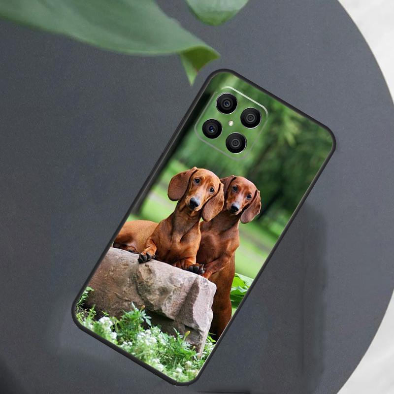 Такса Собака Для Honor Magic 7 Lite 6 8 Чехол Для Honor 200 400 Pro 90 70 50 X8c X8b X9a X9b X9c X9d Win RT