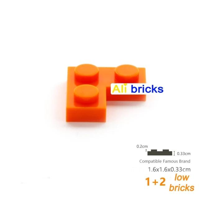Нетоксичные 20 шт. Детали Moc 2420 Пластина 2x2 Угловая Совместимые Кирпичики DIY Сборка Строительные Блоки Частицы Детская Головоломка Развивающая Игрушка Подарок