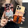Матовый чехол для мобильного телефона из ТПУ Benson Boone для iPhone 17 16 15 14 13 12 11 X XR XS 8 7 Air Pro Max Plus Mini Цветная крышка