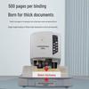 Huijin HJ-50B Automatic Accounting Voucher Binding Machine CN plug (adapter included)