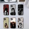 Чехол для телефона Amy Winehouse для iPhone 16,15,14,13,12,11,Pro,X,XS,Max,XR,Plus,Mini Мягкий черный чехол