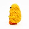 New Positive Crochet Duck Doll Cute Emotional Support Duck Desktop Ornament Emotional Inspirational Support Gift for Women Men