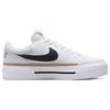 Nike Court Legacy Lift White Black Women's