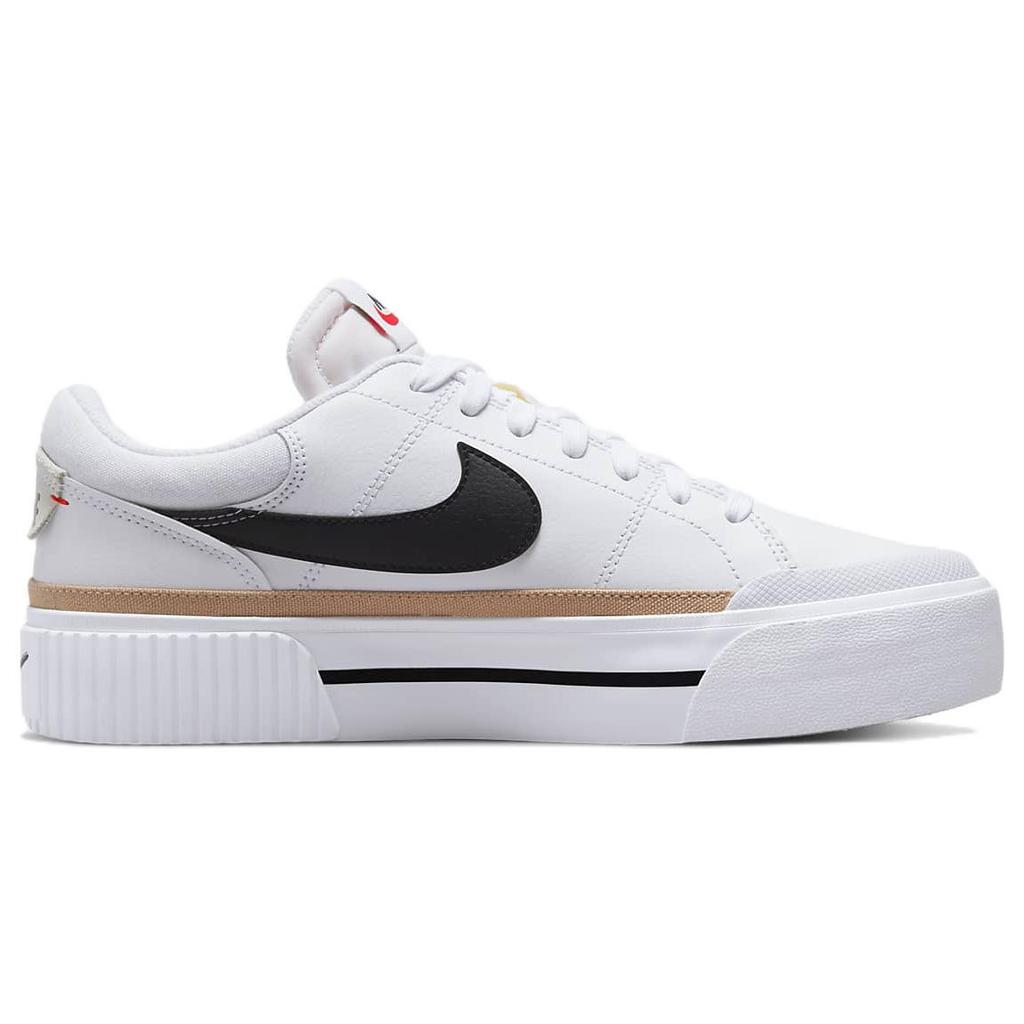 Nike Court Legacy Lift White Black Women's