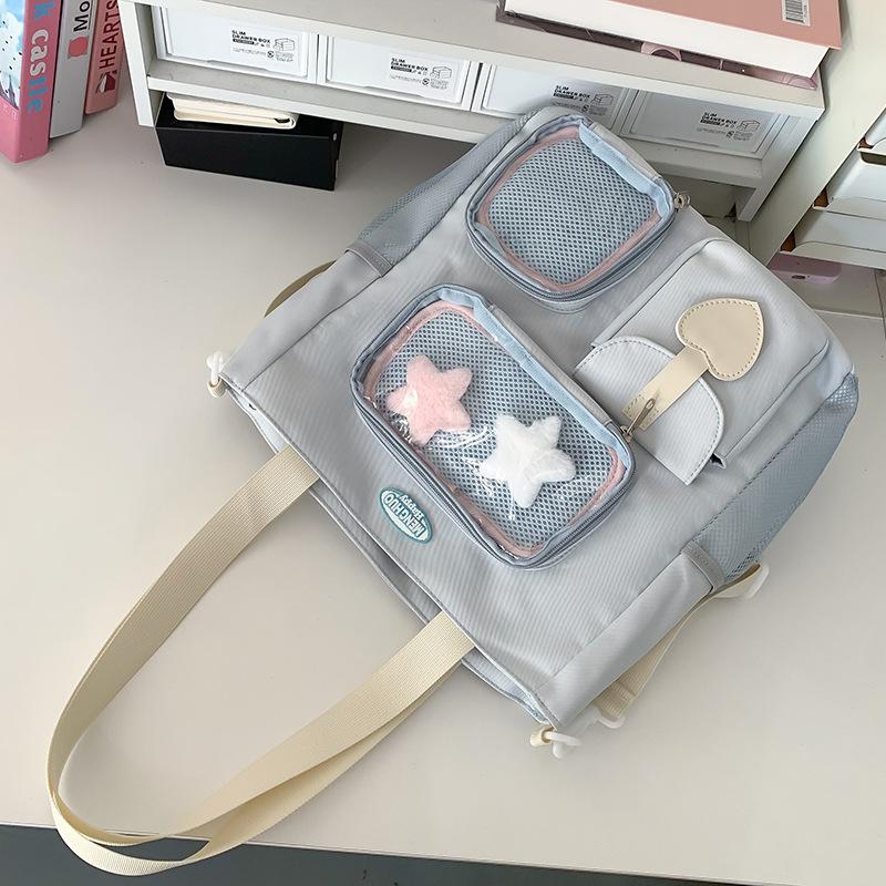 Children's Schoolbag, Girls, Primary School Students, Junior High School Students, Large-capacity Two-piece Backpack