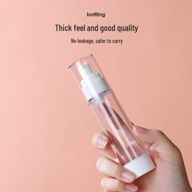 Портативный дорожный вакуумный набор бутылочек для косметики и лосьона для деловых поездок