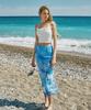 Комплект бикини Kolallikeu Ocean Marble Юбка Цвет: Слоновая кость