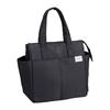 Iwasaki Kogyo Handbag, Insulated, Quick Access, with 4 Pockets, Black, LF-579 BK