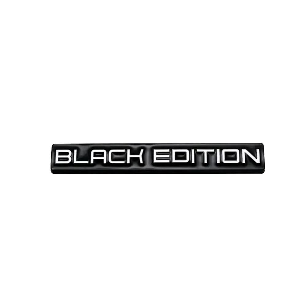 1 шт. 3D металлический черный логотип автомобиля боковое крыло задний багажник эмблема значок наклейки наклейки для автомобиля внедорожник внешняя декоративная наклейка наклейка