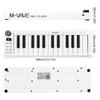 M-VAVE SMK-25mini MIDI Keyboard Rechargeable 25-Key MIDI Control Keyboard Mini Portable USB