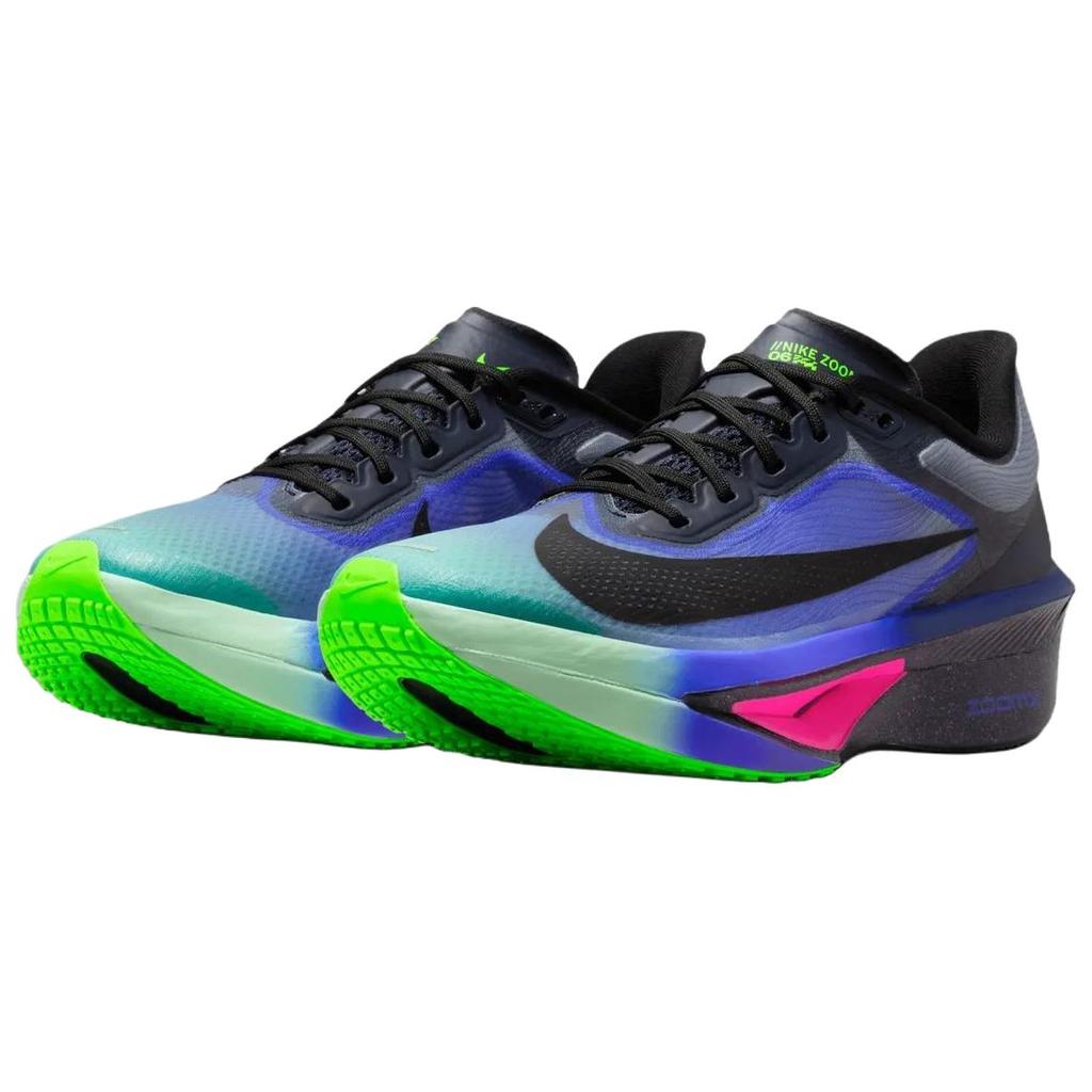 Nike Zoom Fly 6 Support Casual Marathon Running Shoes Women's Black Blue IO9566-400