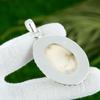 Natural Scolecite Gemstone Pendant 925 Sterling Silver Indian Jewelry For Women