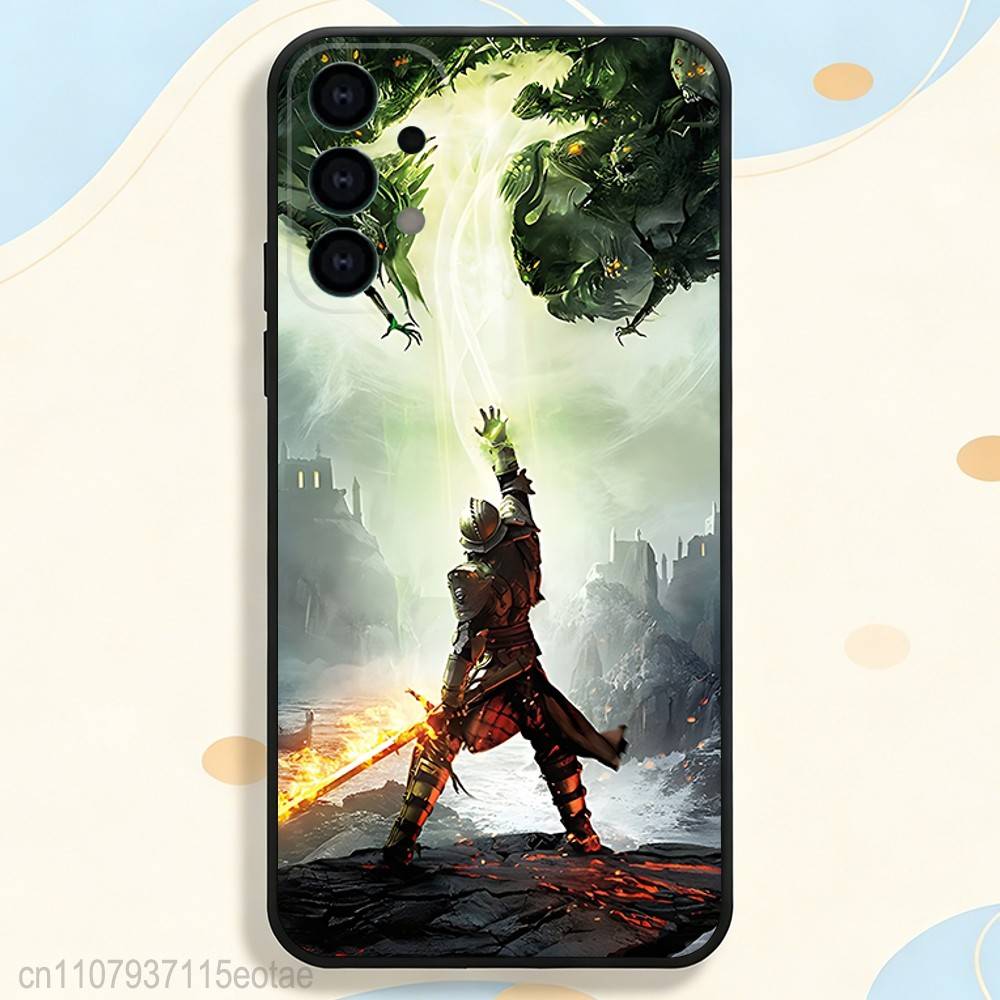 Чехол для телефона Dragon A-Age I-Inquisition для Samsung серии S s21 s22 s23 s24 s25 S26 FE Plus Ultra Мягкий ТПУ-чехол, приятный для кожи