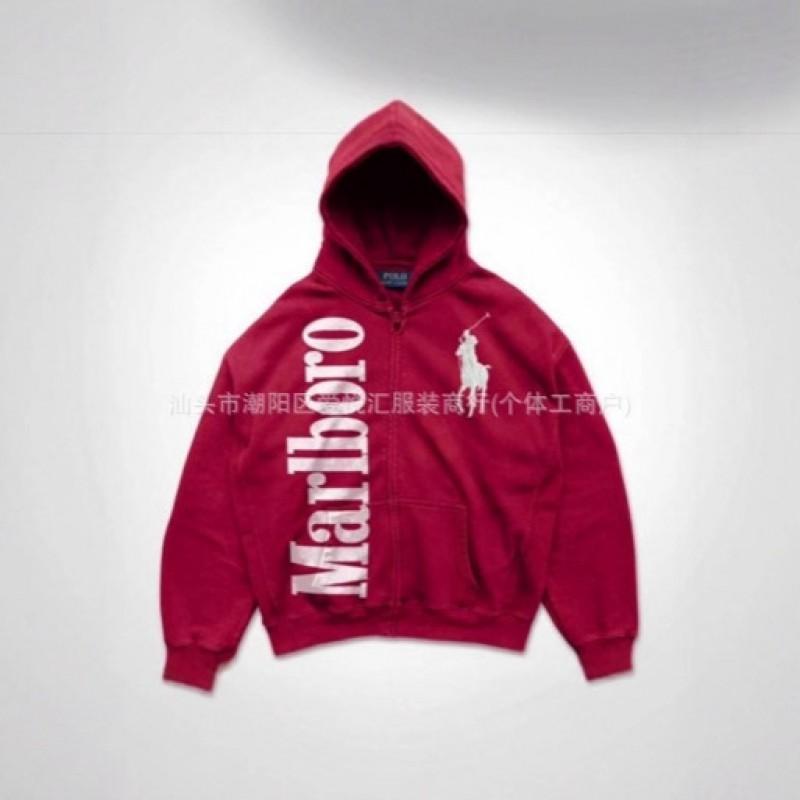 Мужская оверсайз толстовка с капюшоном на молнии с принтом букв Streetwear Повседневная кофта с длинным рукавом