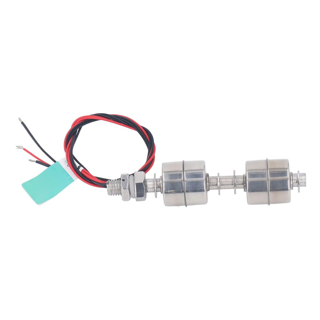 100 мм двойной шариковый поплавковый выключатель с проводом, регулятор уровня жидкой воды, поплавковый датчик из нержавеющей стали