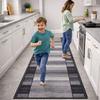 [5] IMPERIA GREY 100x180cm Anti-slip Rug D7520